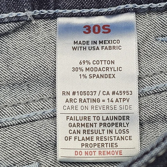 Ariat FR Womens Boot Cut Jeans 30S Mid Rise Stretch DuraStretch Flame Resistant - Picture 7 of 12